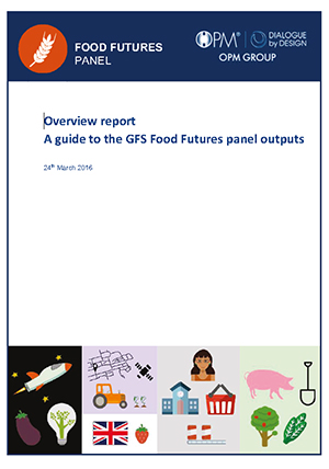 Food Futures Panel: Overview report, a guide to the GFS Food futures panel outputs