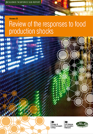 Review of the responses to food production shocks